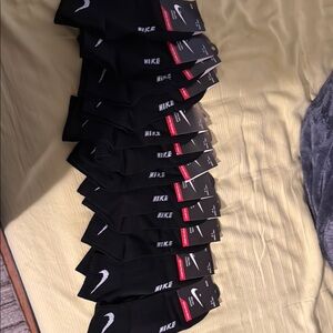Nike Black Athletic Socks for Performance
